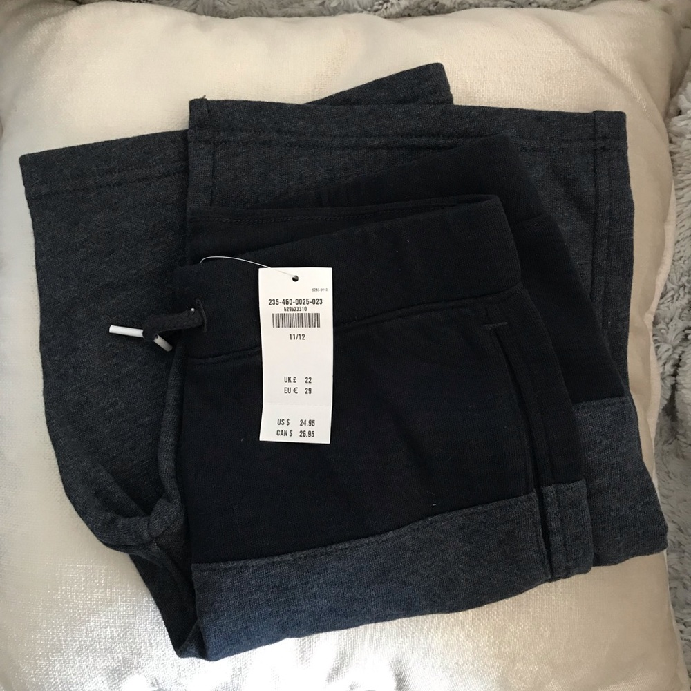 Abercrombie Kids drawstring jogging shorts NWT
